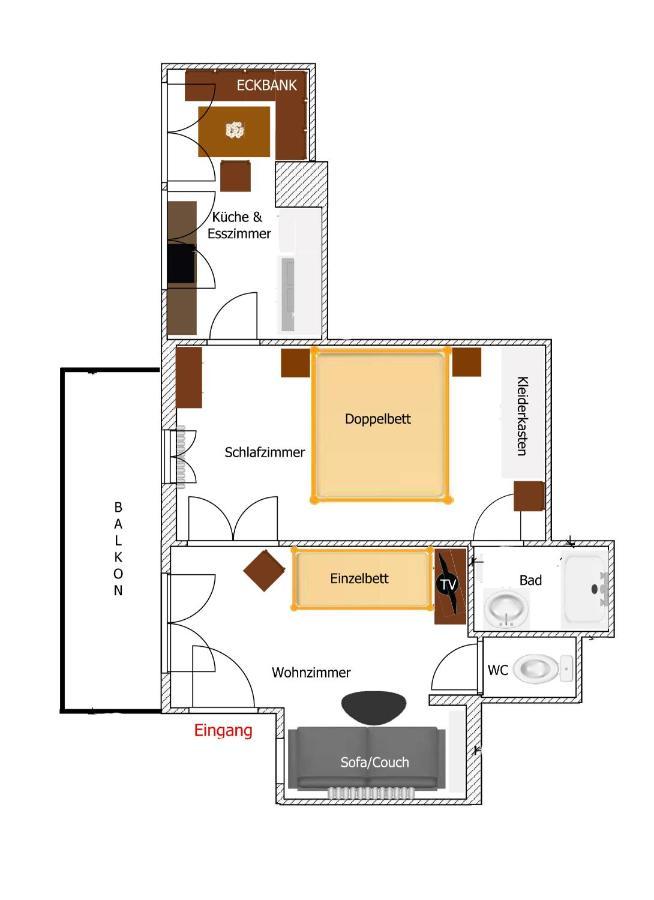 Gaestehaus Rader Вайсбриах Экстерьер фото